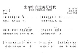 生命中有过美好时代简谱