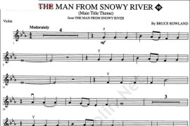 TheManfromSnowyRiver简谱