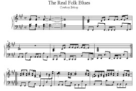 the_real_folk_blues简谱