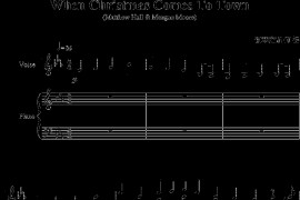 whenchristmascomestotown简谱