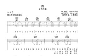 白音乐简谱