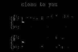 closetoyou简谱