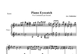 Pianoeyecatch简谱