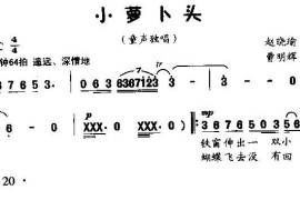 小萝卜头（童声独唱）简谱