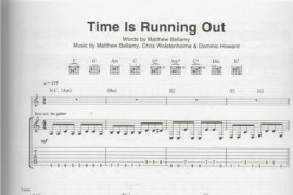 TIMEISRUNNINGOUT简谱