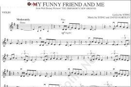 MyFunnyFriendAndMe简谱