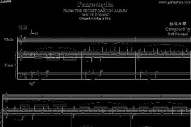 Passacaglia思亲曲简谱