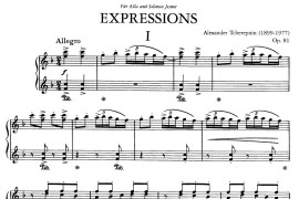 Expressions（表现力·1）音乐简谱