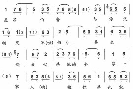 听他言吓得我心惊胆怕6简谱