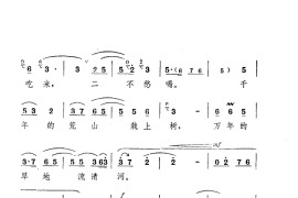 朝阳沟（豫剧乐谱全剧）（舞台版）（051-100）简谱