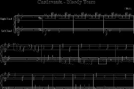 Castlevania-BloodyTears简谱