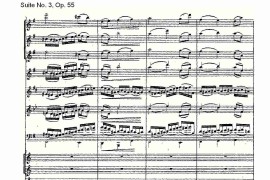 SuiteNo.3,Op.55第三套曲,Op.55第四乐章第二部（七）简谱