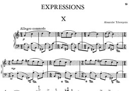 Expressions（表现力·10）音乐简谱