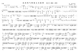 见凤鸣气得我五内俱焚（《花中君子·陈三两骂堂》唱段?）简谱