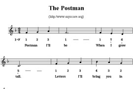 ThePostman简谱