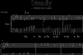 Steady-惡作劇之吻主题歌简谱