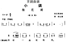 [芗剧曲调]梅花调（选自《钗头凤》）简谱